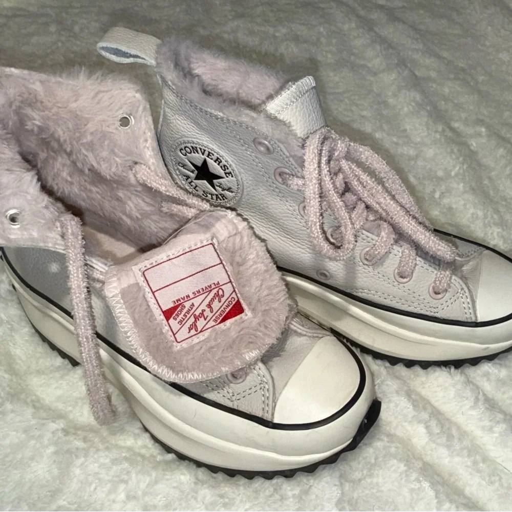 💕Converse Run Star Hike Cozy Club Light In Light Pink - Picture 5 of 5